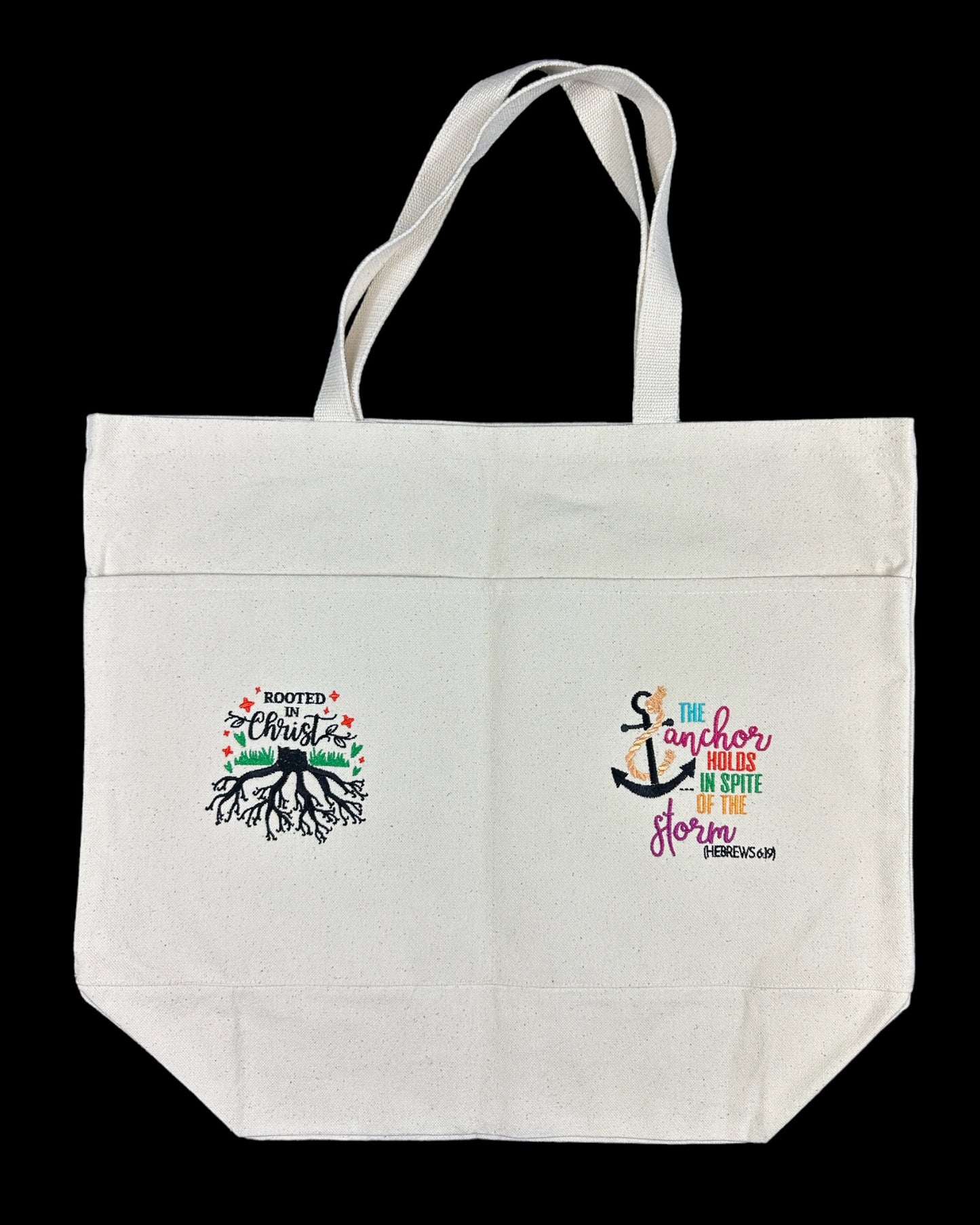 Rooted in Christ... Tote Bag