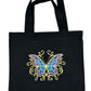 Gilded Butterfly Tote Bag
