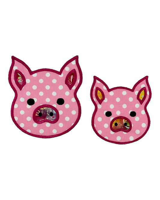 Pokka Dots Pig Trivets