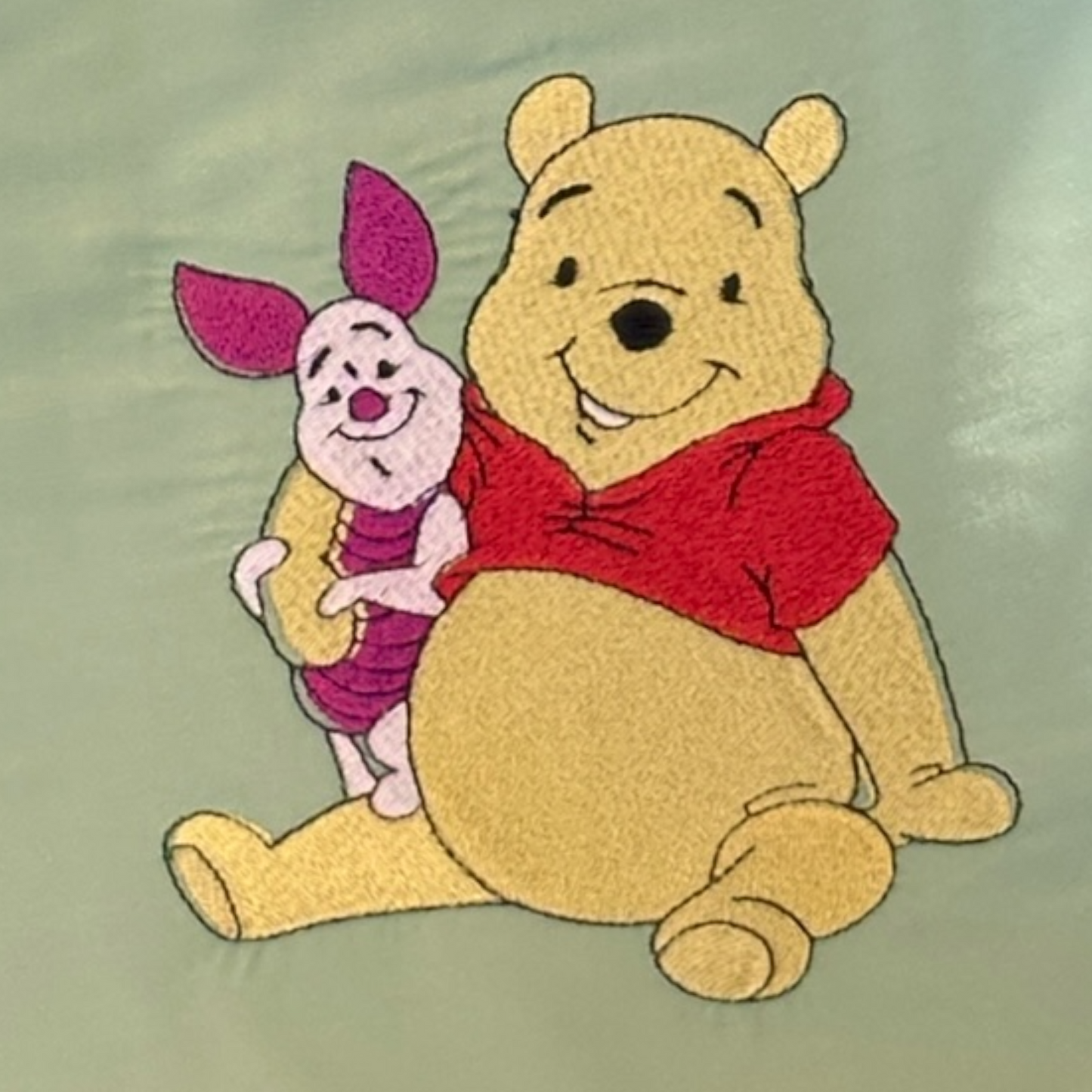 Handcrafted Reading Pillow - Bear and Pig theme