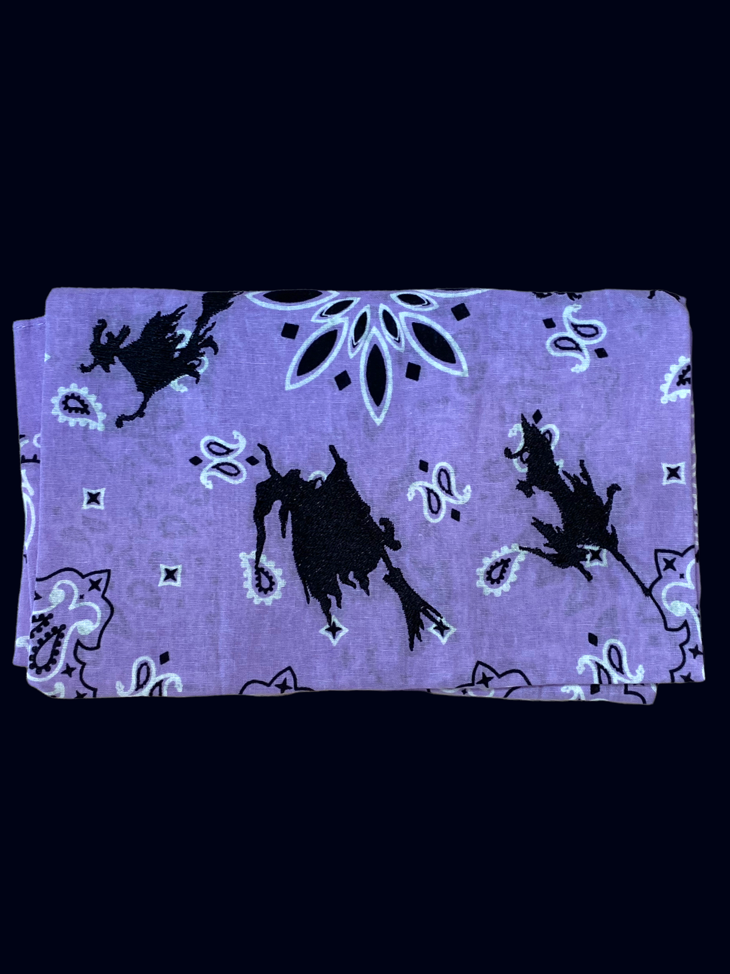 Bandana with witch design