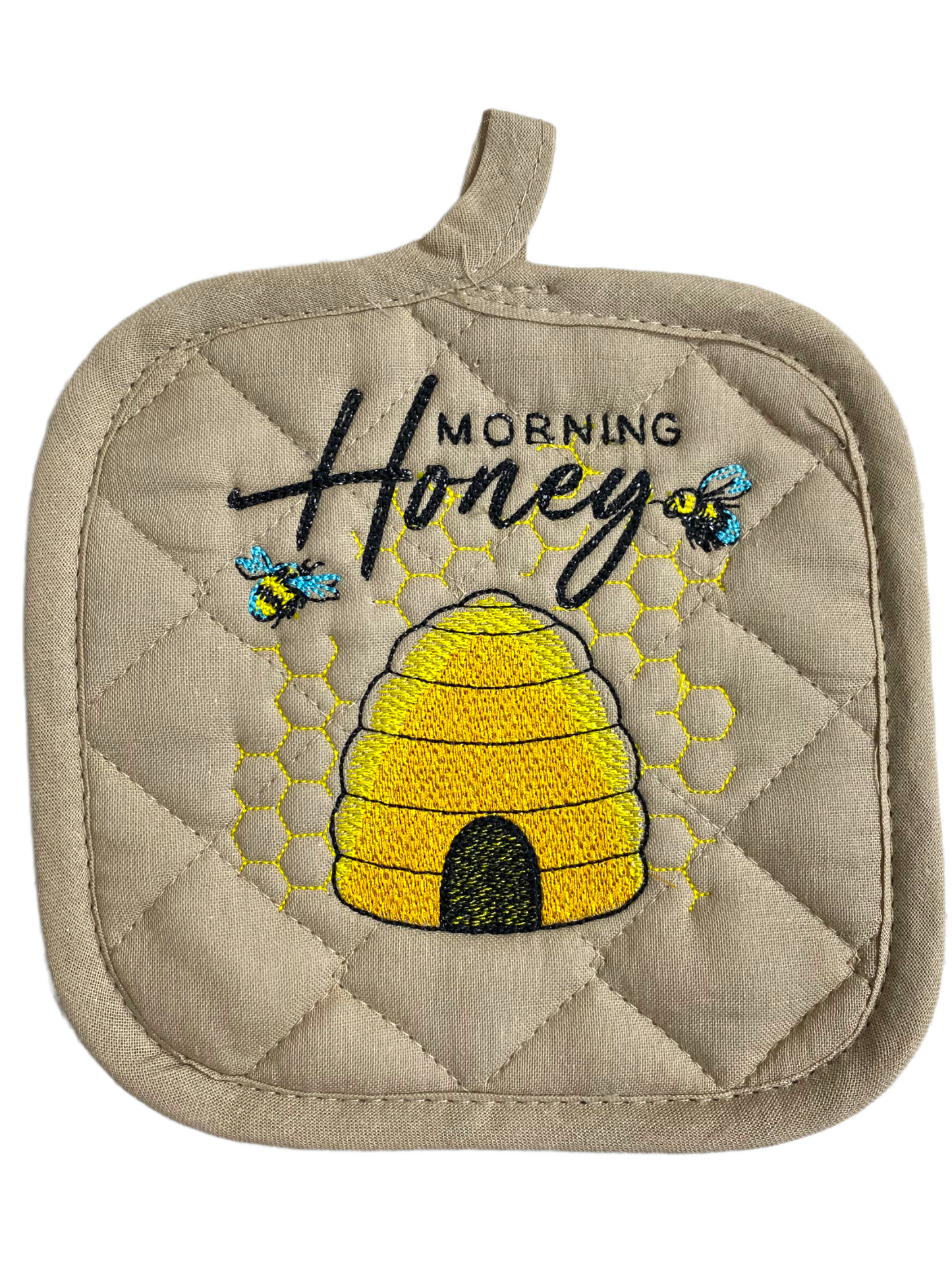 "Morning Honey" potholder