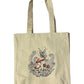 Woodland Mushroom Moth Tote Bag