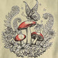Woodland Mushroom Moth Tote Bag