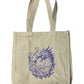 Fire Breathing Dragon Tote Bag