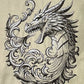 Fire Breathing Dragon Tote Bag