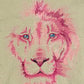 Tote - Pink Lion