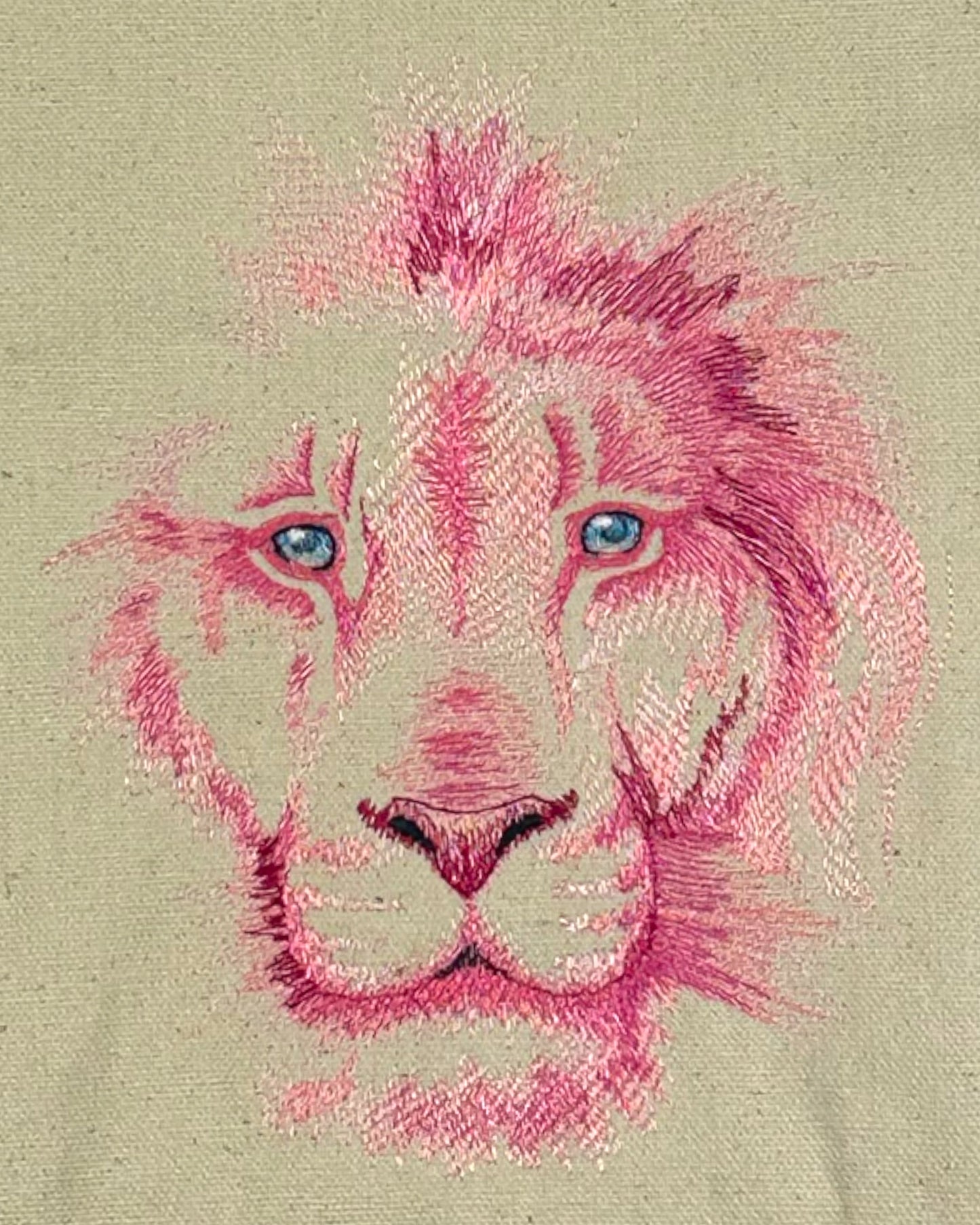 Tote - Pink Lion