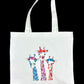 Animated Giraffe Tote Bag