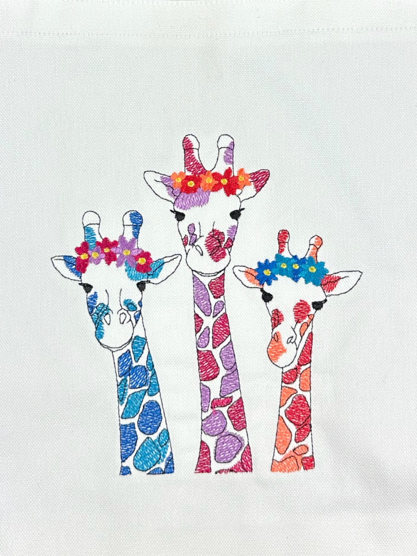 Animated Giraffe Tote Bag