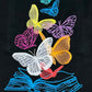 Fantasy Butterfly Book Tote Bag