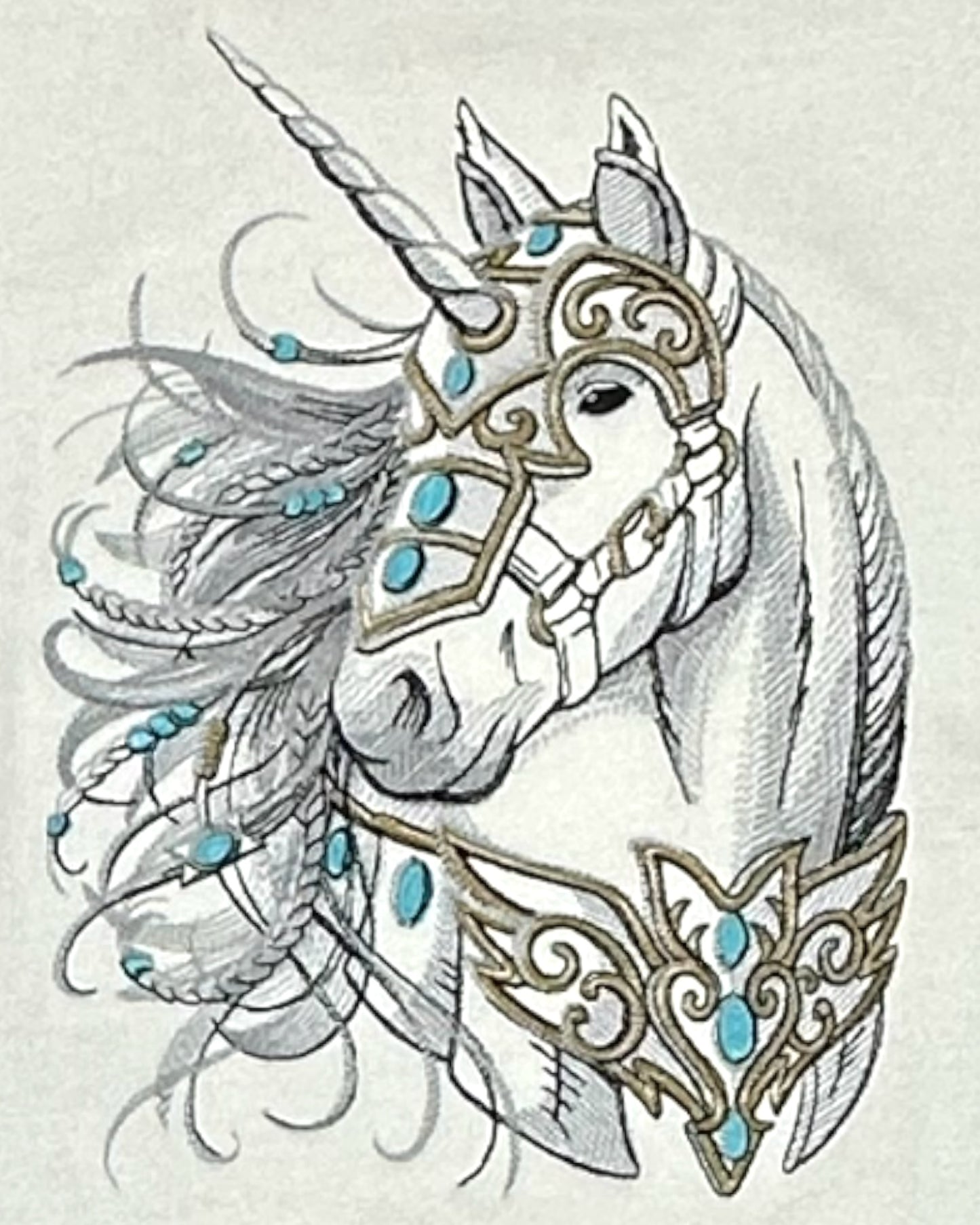 Warrior Unicorn Hoodie