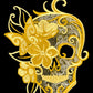 Butterfly Skull Black Hoodie