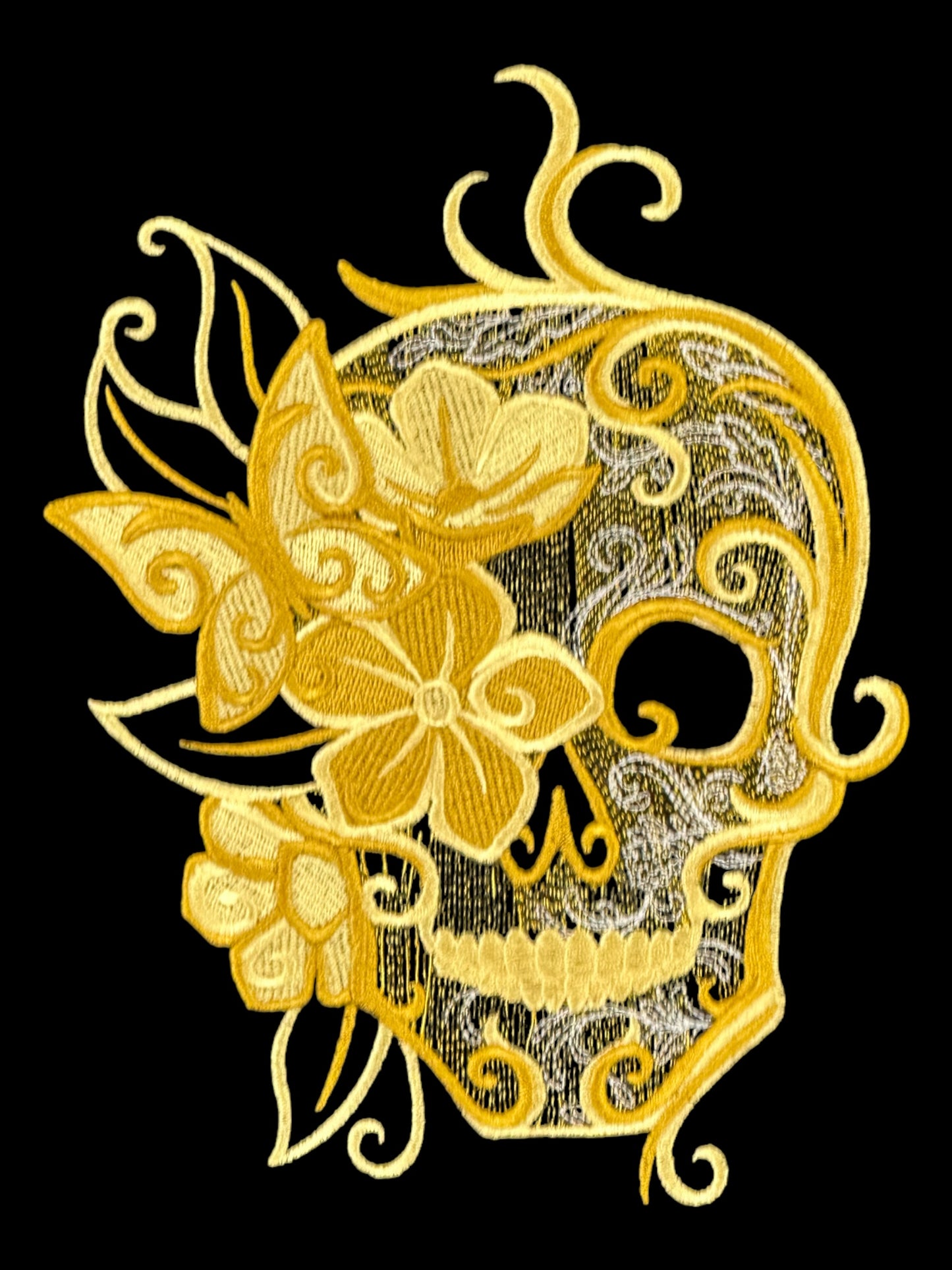 Butterfly Skull Black Hoodie