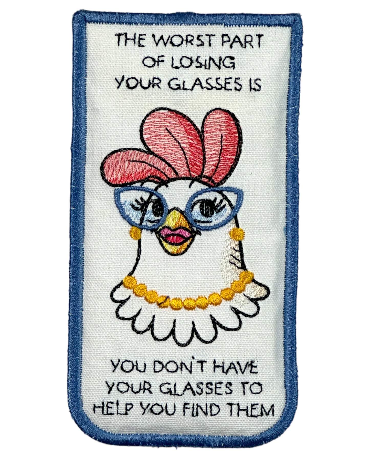The Worst Part of Losing Your Glass... Eye Glass Case