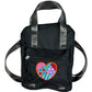 Patchwork Heart Design backpack