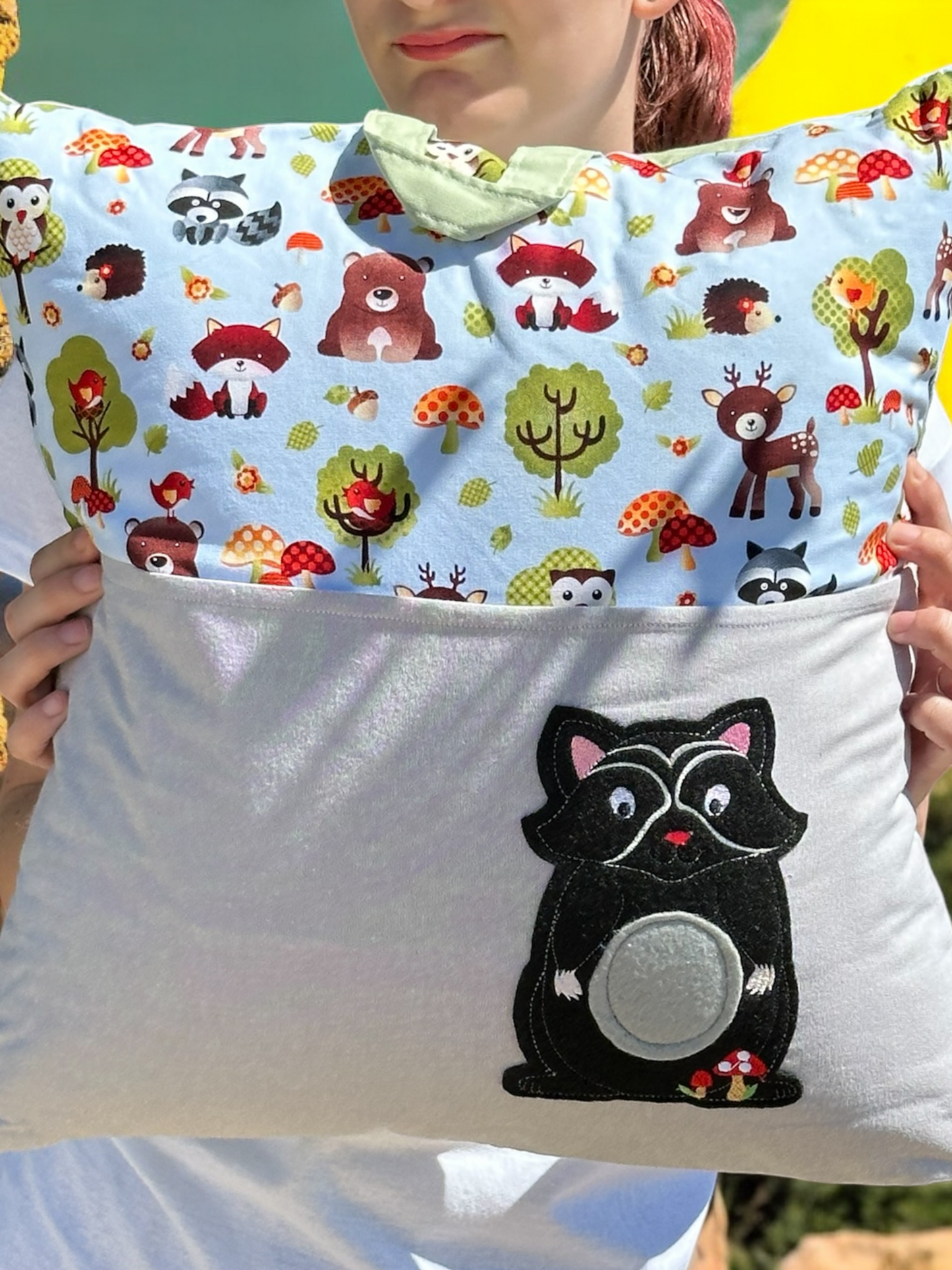 Handcrafted Reading Pillows - Animal Appliques