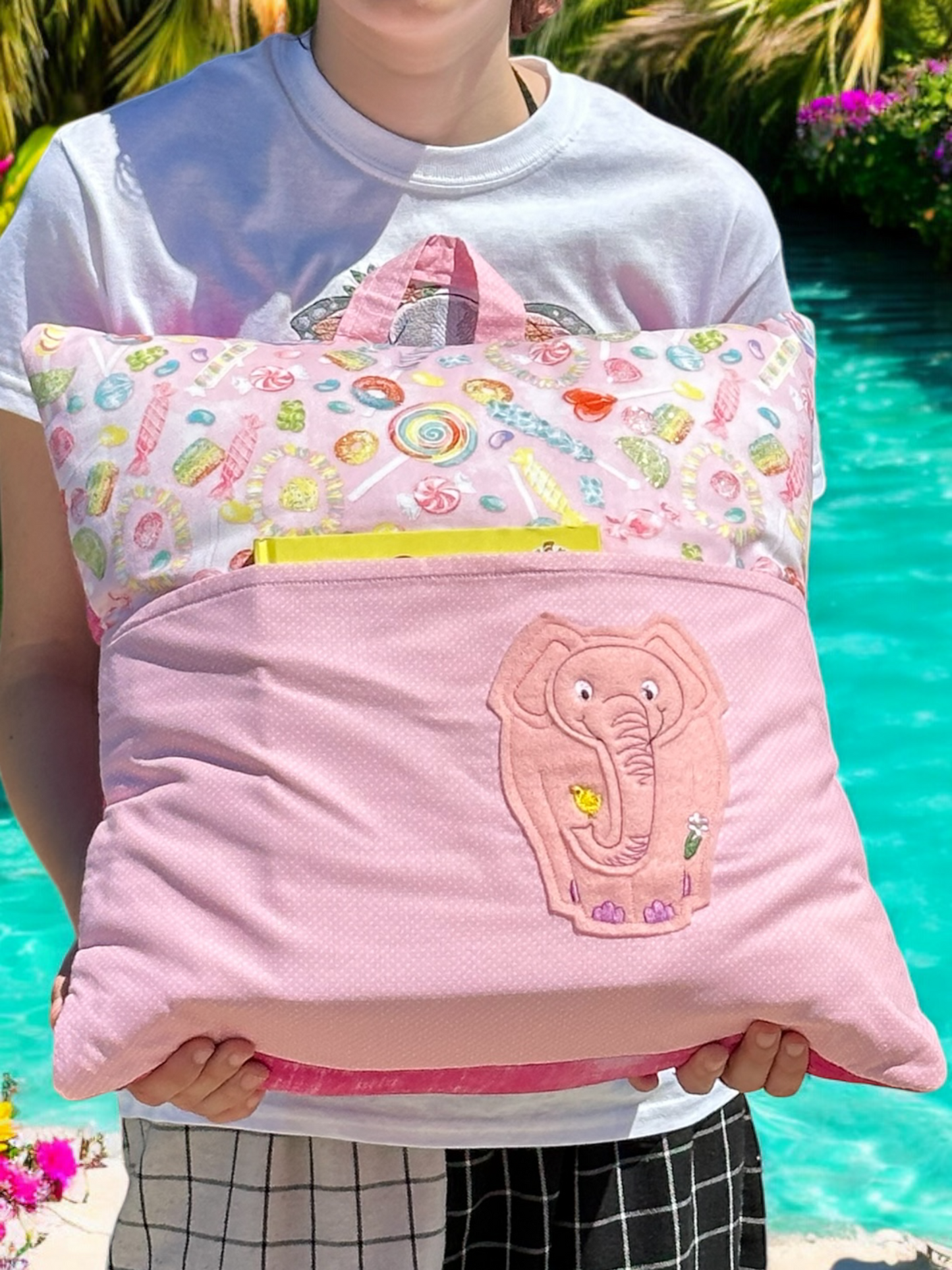 Handcrafted Reading Pillows - Animal Appliques