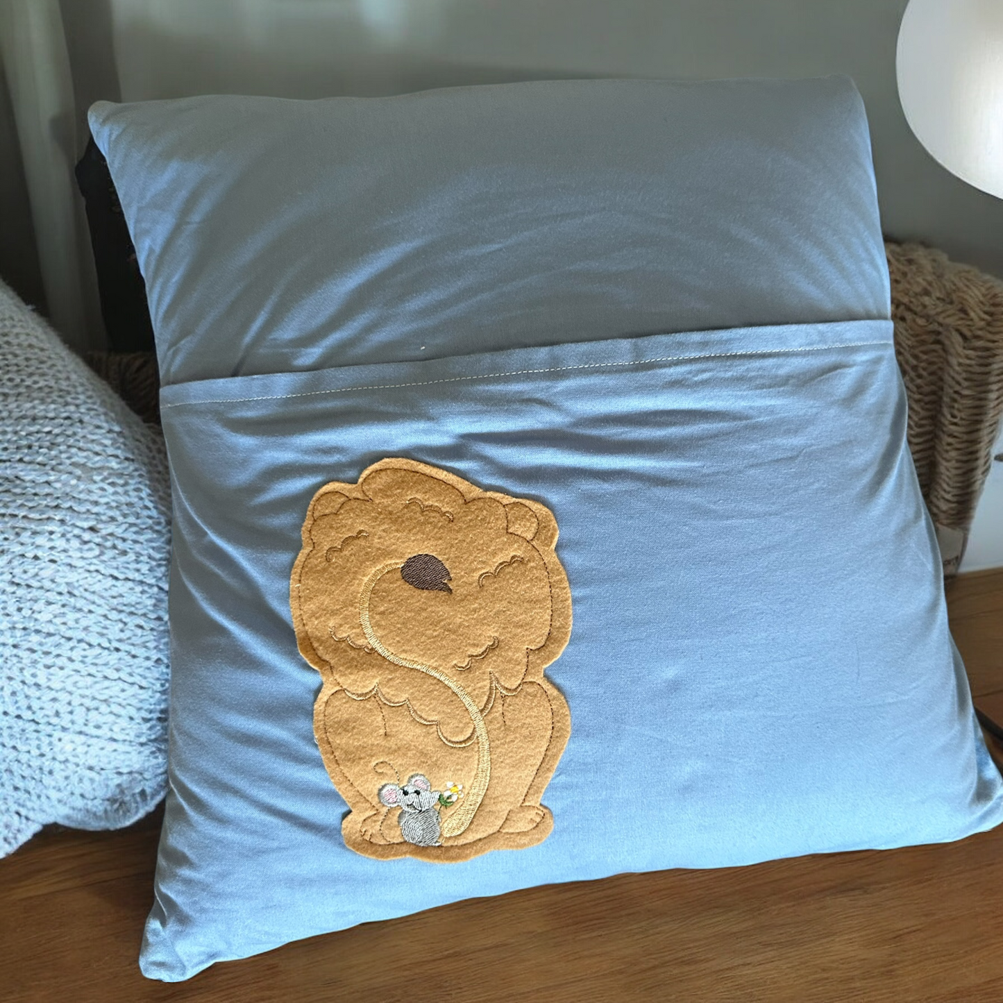 Handcrafted Reading Pillows - Animal Appliques