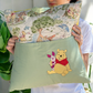 Handcrafted Reading Pillow - Bear and Pig theme