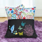 Handcrafted Reading Pillow - Bird Butterflies Floral