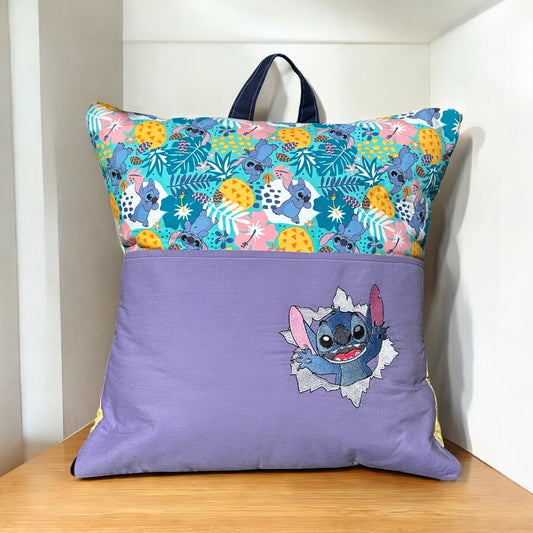 Handcrafted Reading Pillow - Break Out