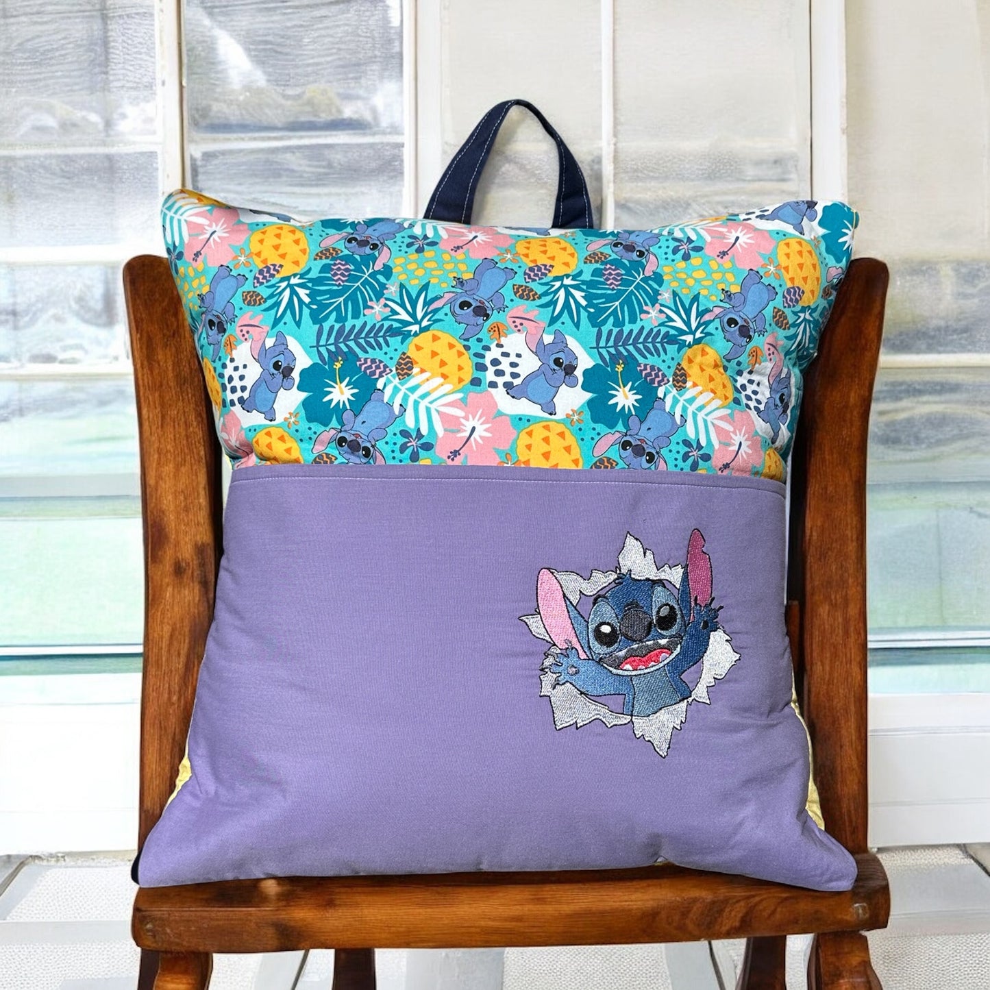 Handcrafted Reading Pillow - Break Out