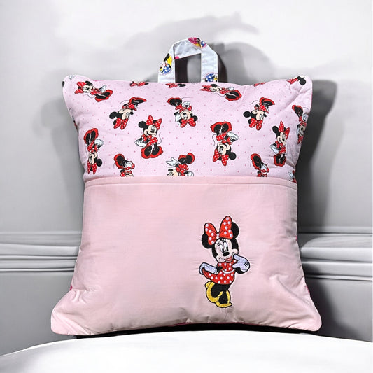 Handcrafted Reading Pillow - Dressed Mouse