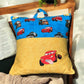 Handcrafted Reading Pillow - Car