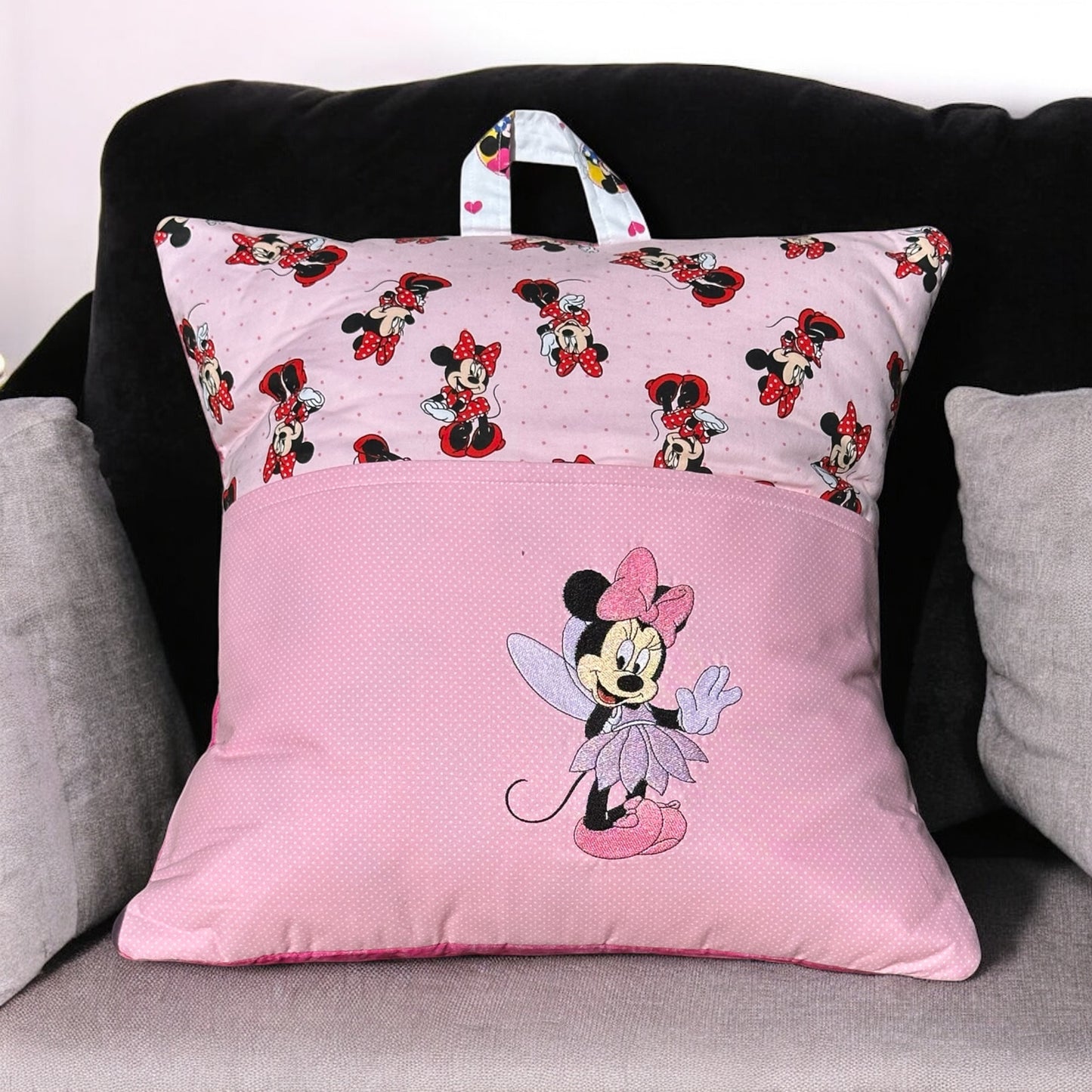 Handcrafted Reading Pillow - Fairy Mouse