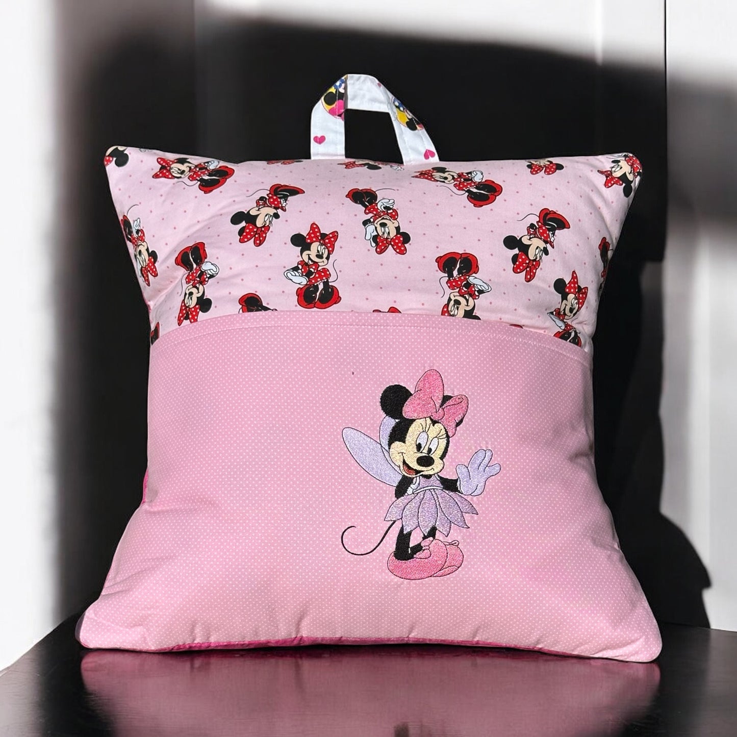 Handcrafted Reading Pillow - Fairy Mouse