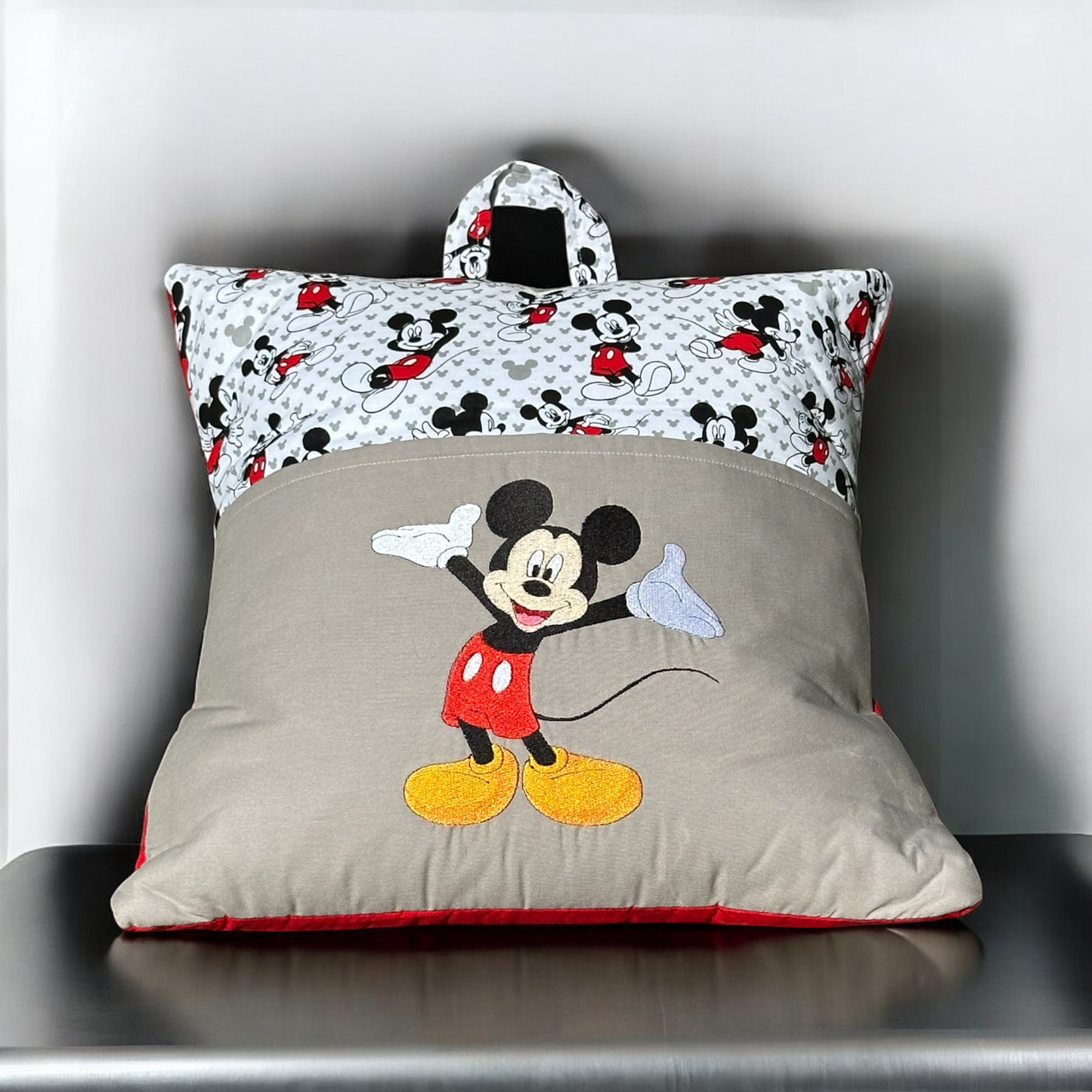 Handcrafted Reading Pillow - Mouse