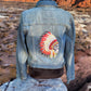 Native Skull Denim Jacket