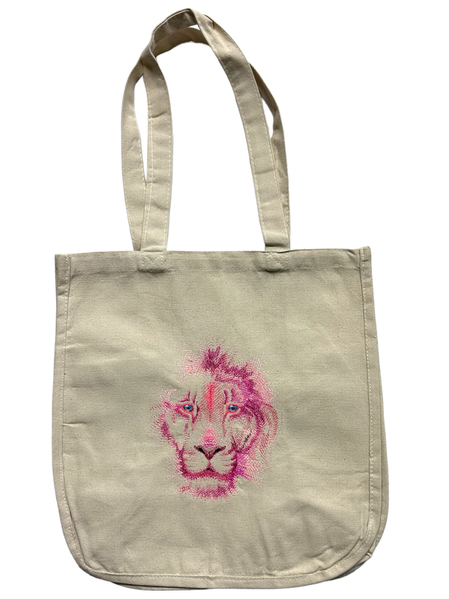 Tote - Pink Lion