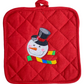 Snowman potholder