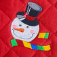 Snowman potholder