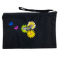 Butterflies and daisies bag with strap