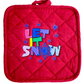 Let It Snow potholder